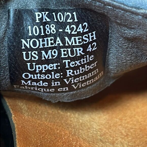 Olukai Nohea Mesh Mens Size 9/EU 42 Dark Shadow Slip On Collapsible Heel Sneaker - Picture 6 of 12